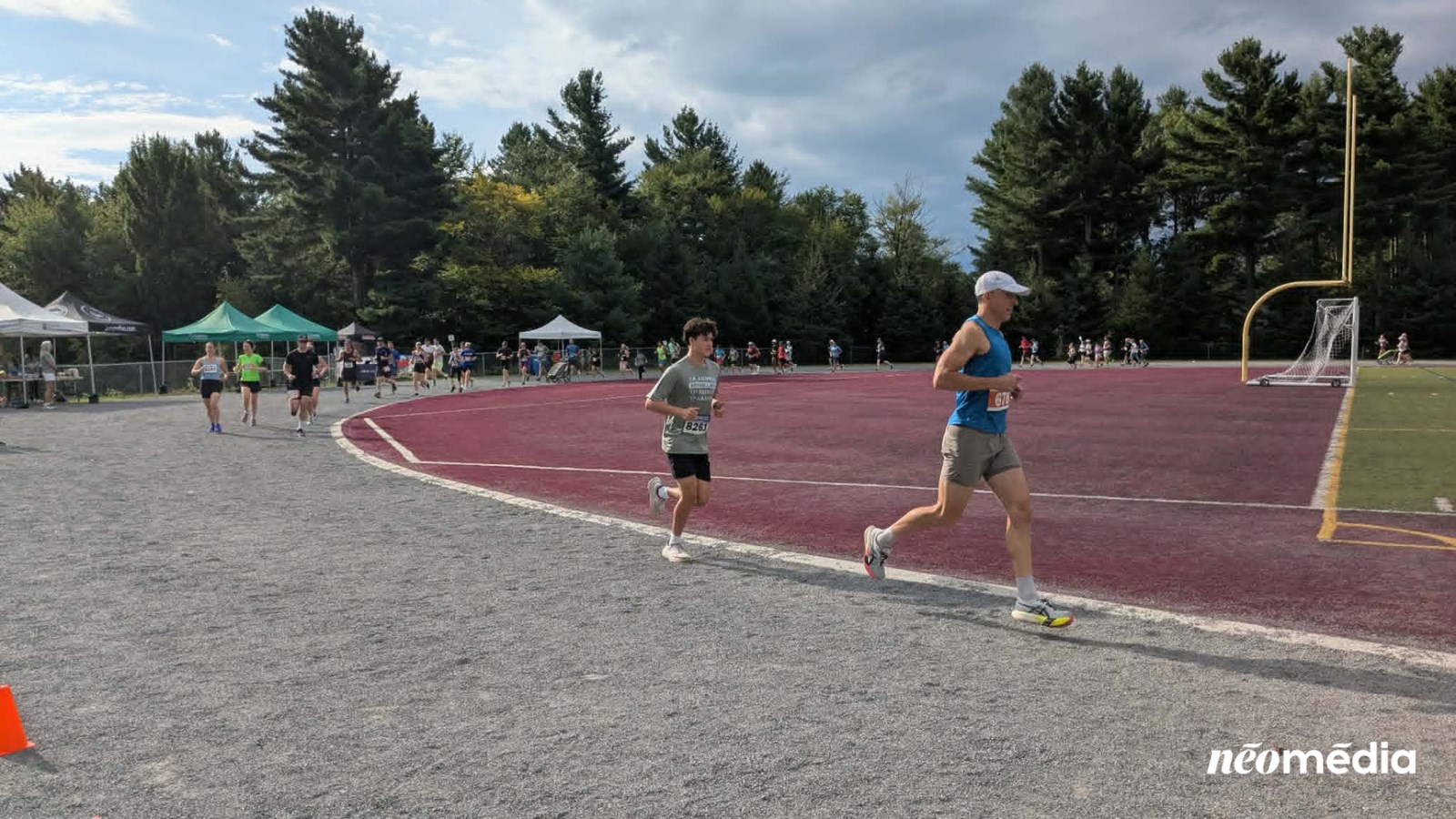 Plus de 200 athlètes ont pris le départ de la course Brian Liew