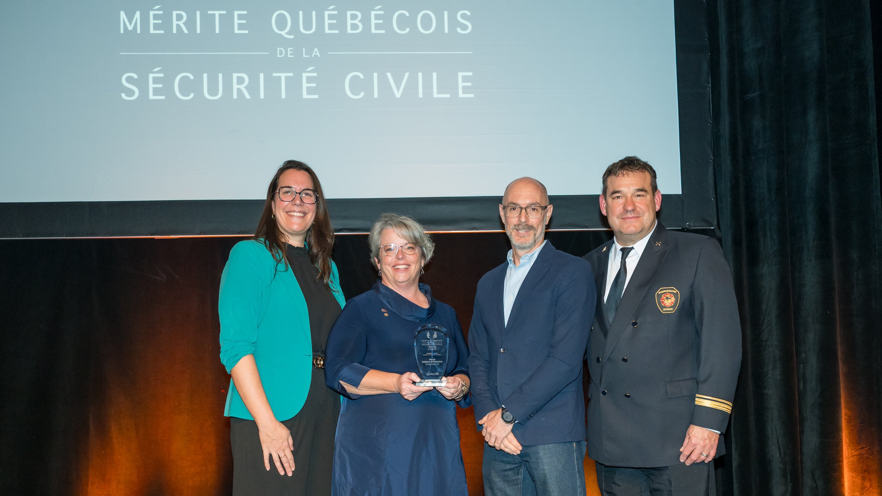 Salaberry-de-Valleyfield honorée en sécurité civile
