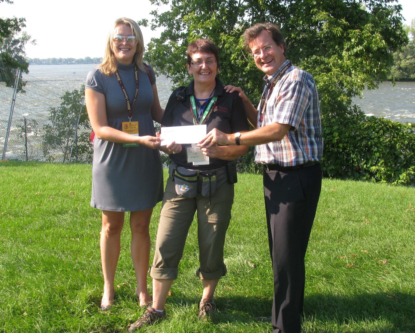 Bertrand St-Arnaud octroie 2 000 $ à la Corporation récréotouristique du Bassin de Chambly