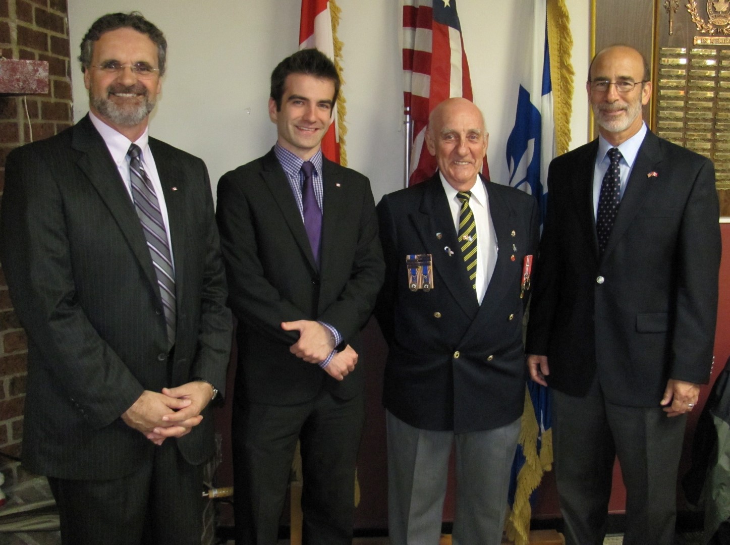Matthew Dubé rencontre le Consul général américain à Chambly