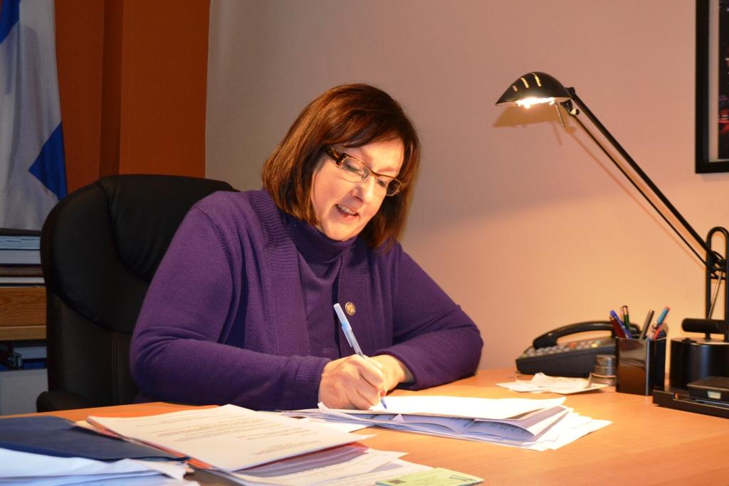 Marie Bouillé, préside la CAPERN