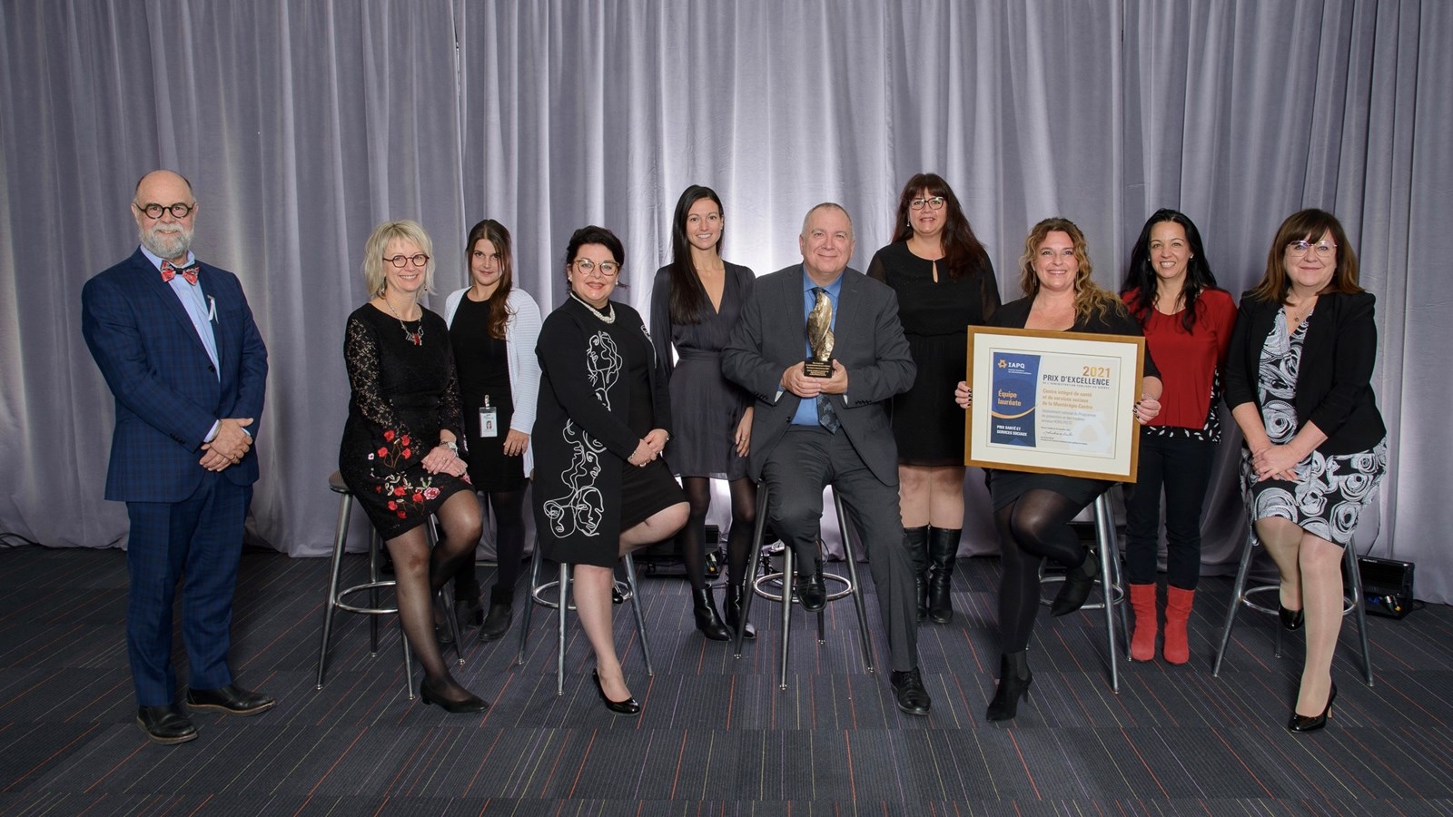 Le CISSS de la Montérégie-Centre remporte un Prix d’excellence de l’administration publique 2021