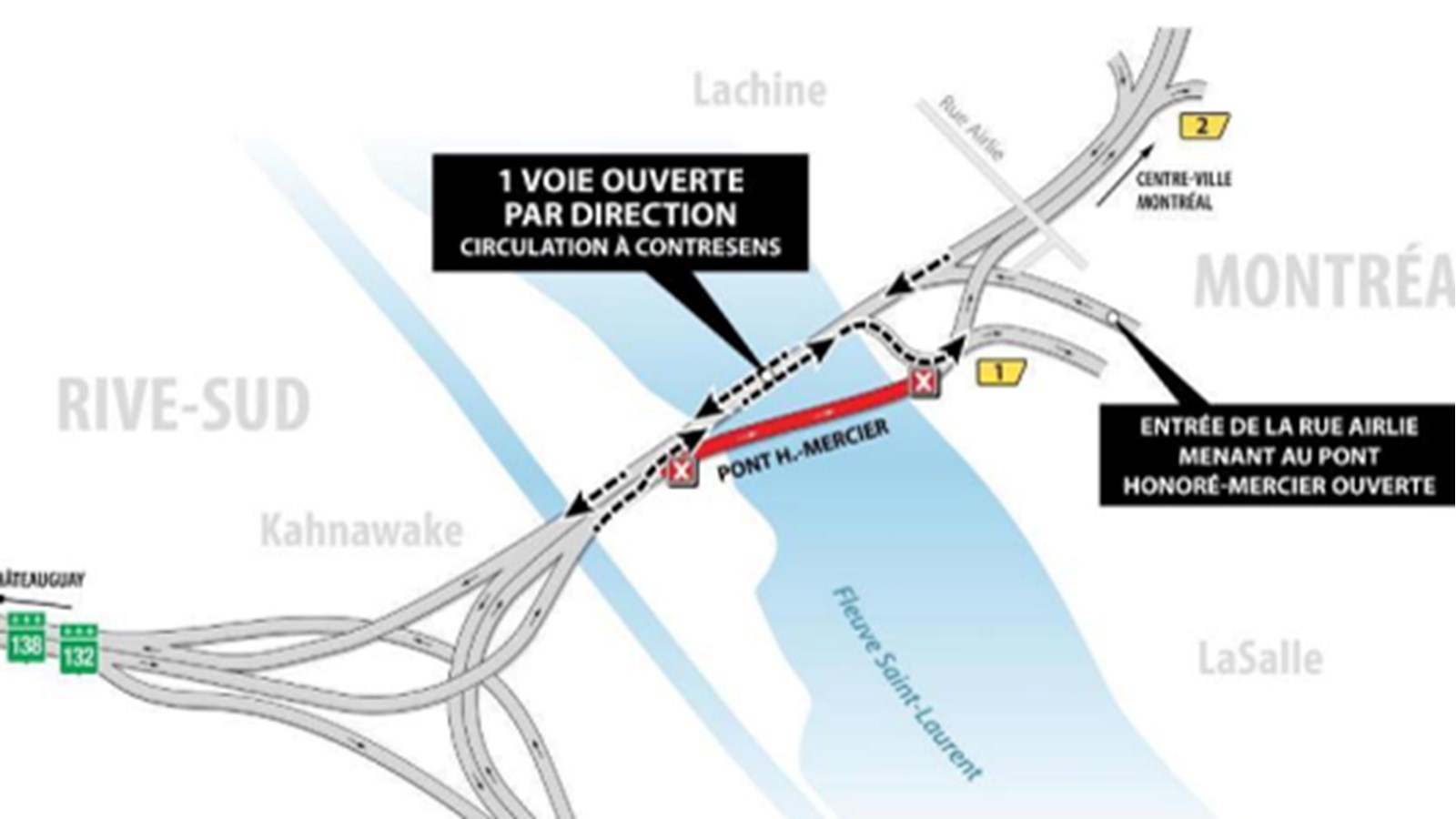 Péage gratuit pour les camionneurs sur l’autoroute 30 jusqu’au 20 juillet