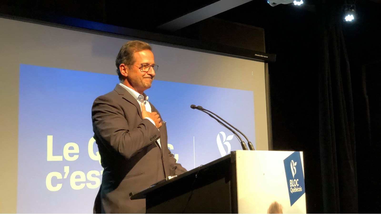 Yves-François Blanchet officiellement candidat dans Beloeil—Chambly