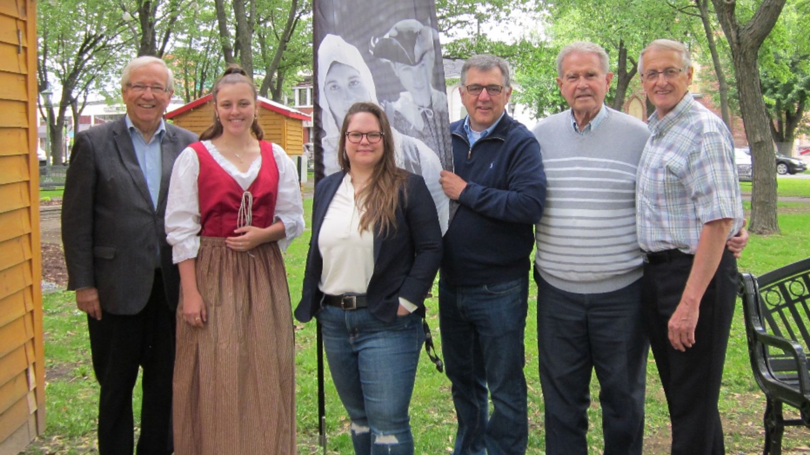 Louis Plamondon, Coralie Desrosiers, Amy Cournoyer, Jocelyn Daneau, Jocelyn Paul, et Jocelyn Mondou