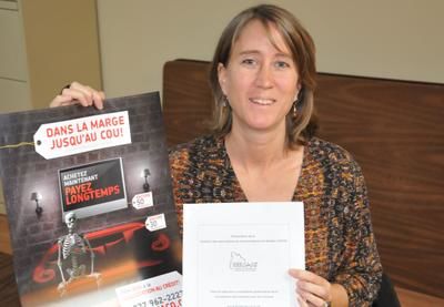 L'ACEF veut faire cesser la publicité et la sollicitation sur le crédit