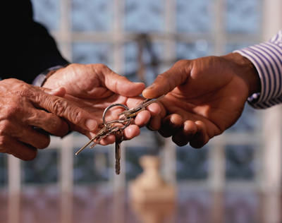 Moins de personnes remettent leur clé de maison