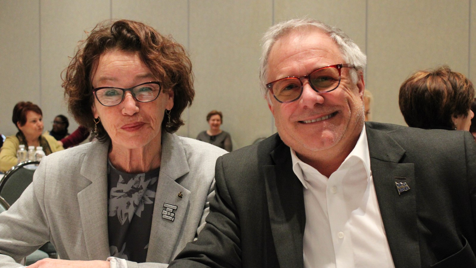 Louise Chabot, députée de Thérèse-De Blainville et Luc Desilets, député de Rivière-des-Mille-Îles font front commun dans ce dossier.