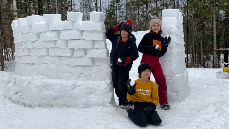Défi château de neige: 137 palais construits dans les Laurentides