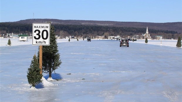 Pas de Pont de glace entre Oka et Hudson
