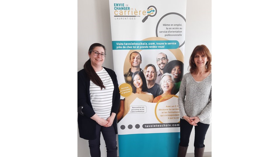 L’orientation professionnelle est accessible gratuitement aux travailleurs dans les Laurentides