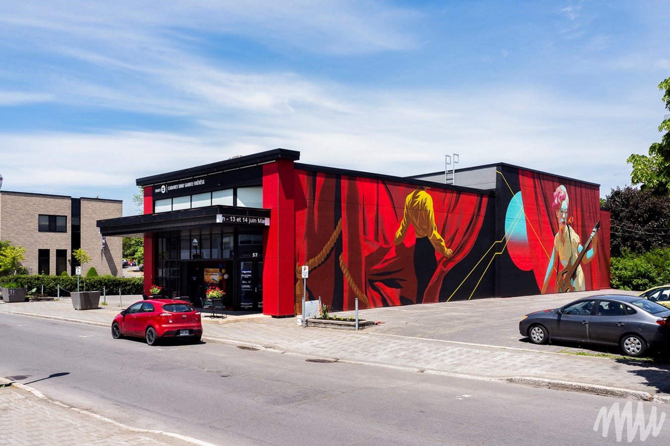 Une murale pour les 175 ans de la ville de Sainte-Thérèse