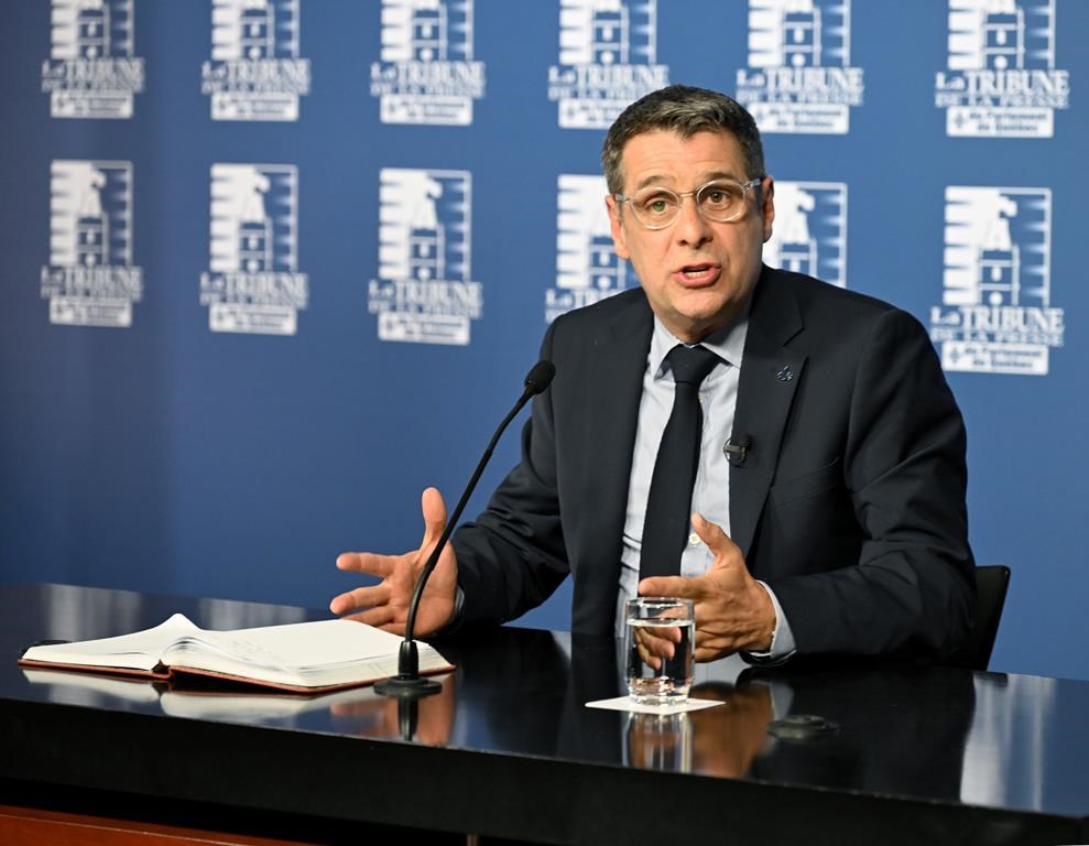 Le chef conservateur Éric Duhaime dit «non» à des rapprochements avec les libéraux