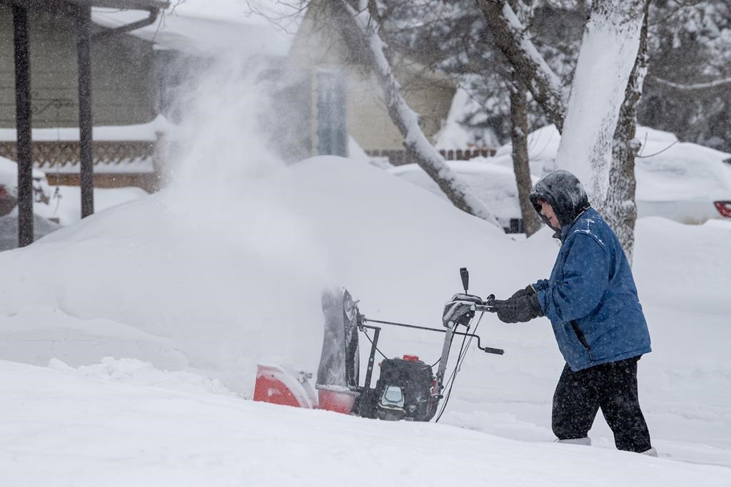 Saskatchewan et Manitoba: temps très froid et chutes de neige lundi
