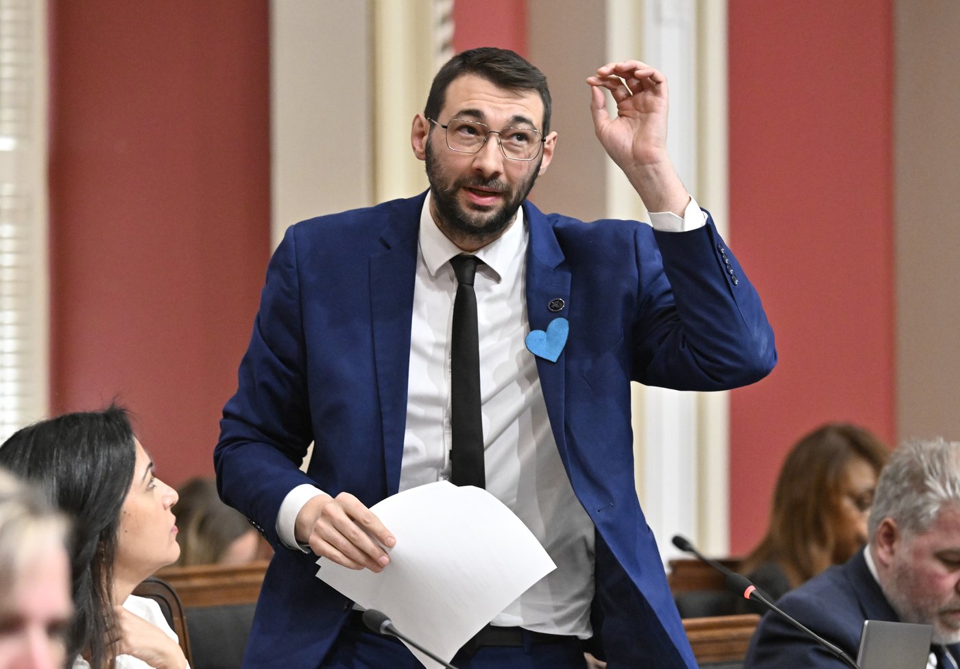 Guillaume Cliche-Rivard reconnaît sa défaite et félicite son adversaire libéral