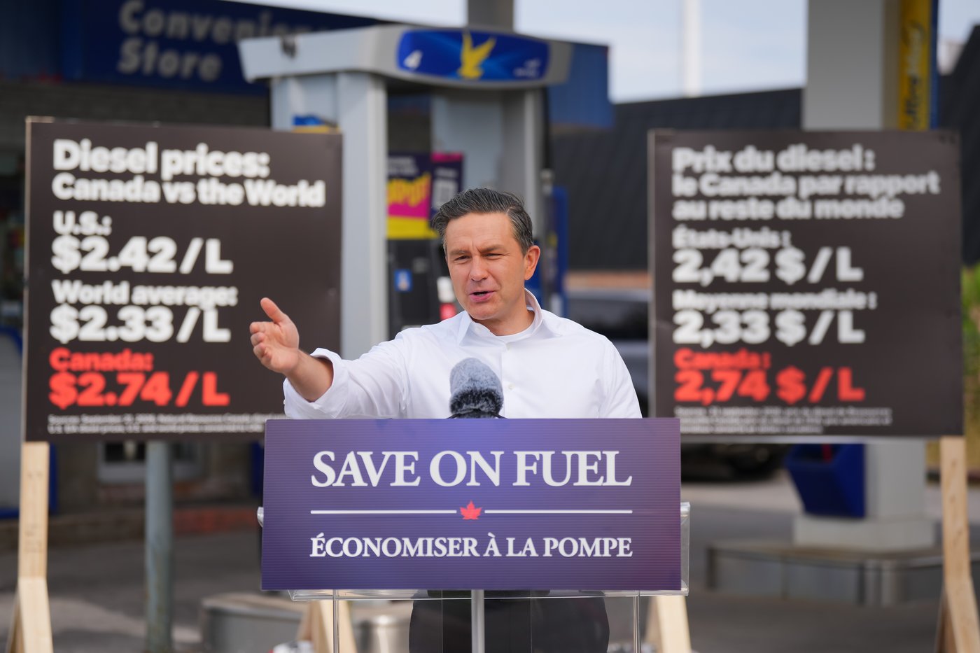 Les conservateurs veulent augmenter la production de diesel et baisser les taxes