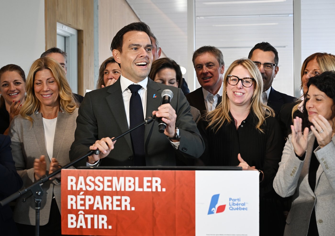 Le chef libéral Charles Milliard appelle les caquistes déçus à se joindre à lui