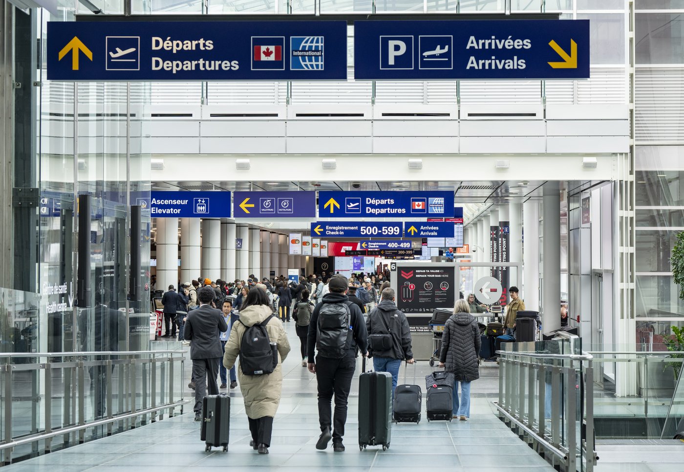 Un cas contagieux de rougeole présent à l'aéroport de Montréal